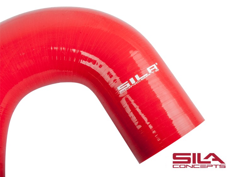 Alfa Romeo 4C Boost Pressure Hose by SILA Concepts - Red